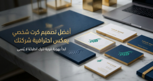 تصميم كارت شخصي احترافي: دليلك الشامل لبطاقة تخطف الأنظار