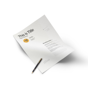 أوراق رسمية